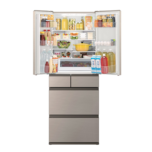 日立 フレンチ６ドア 冷凍冷蔵庫 Ｒ−ＨＷＣ６２Ｔ ＜６１７リットル＞