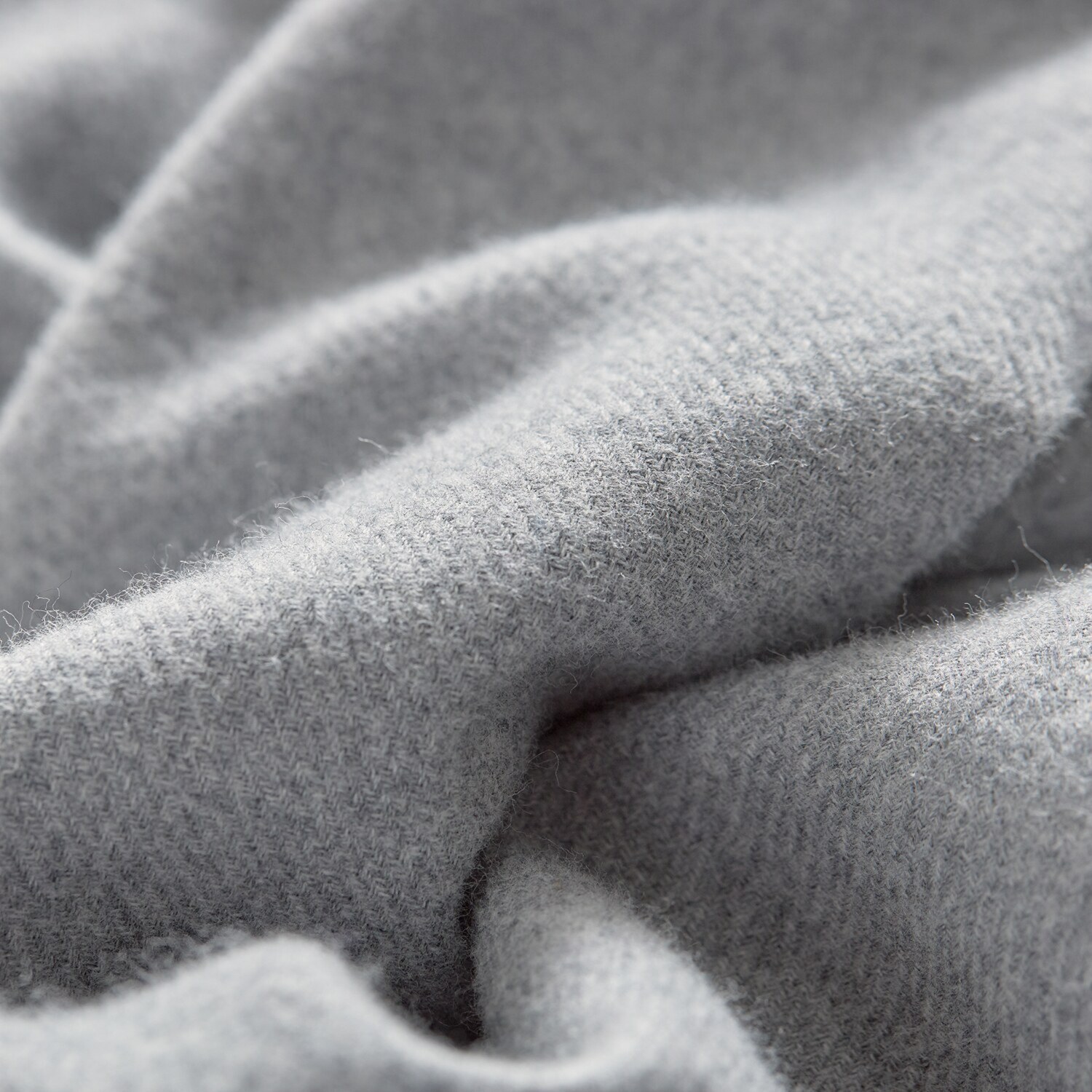 ナルエー コットン１００％ フランネル 刺しゅうアクセント ルームウェア