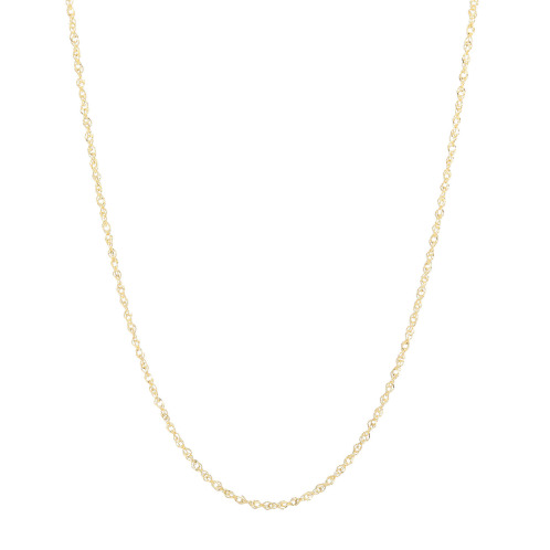 アルテッロ　１８Ｋ　ツイストライン　チェーンネックレス