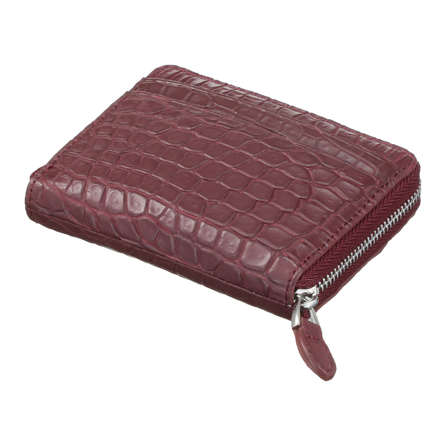 アルムコ マットクロコダイル コインケース