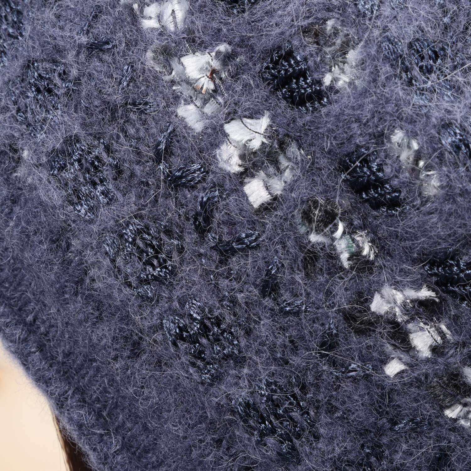 ベル・モード アルパカ混シャギー ベレーワッチ