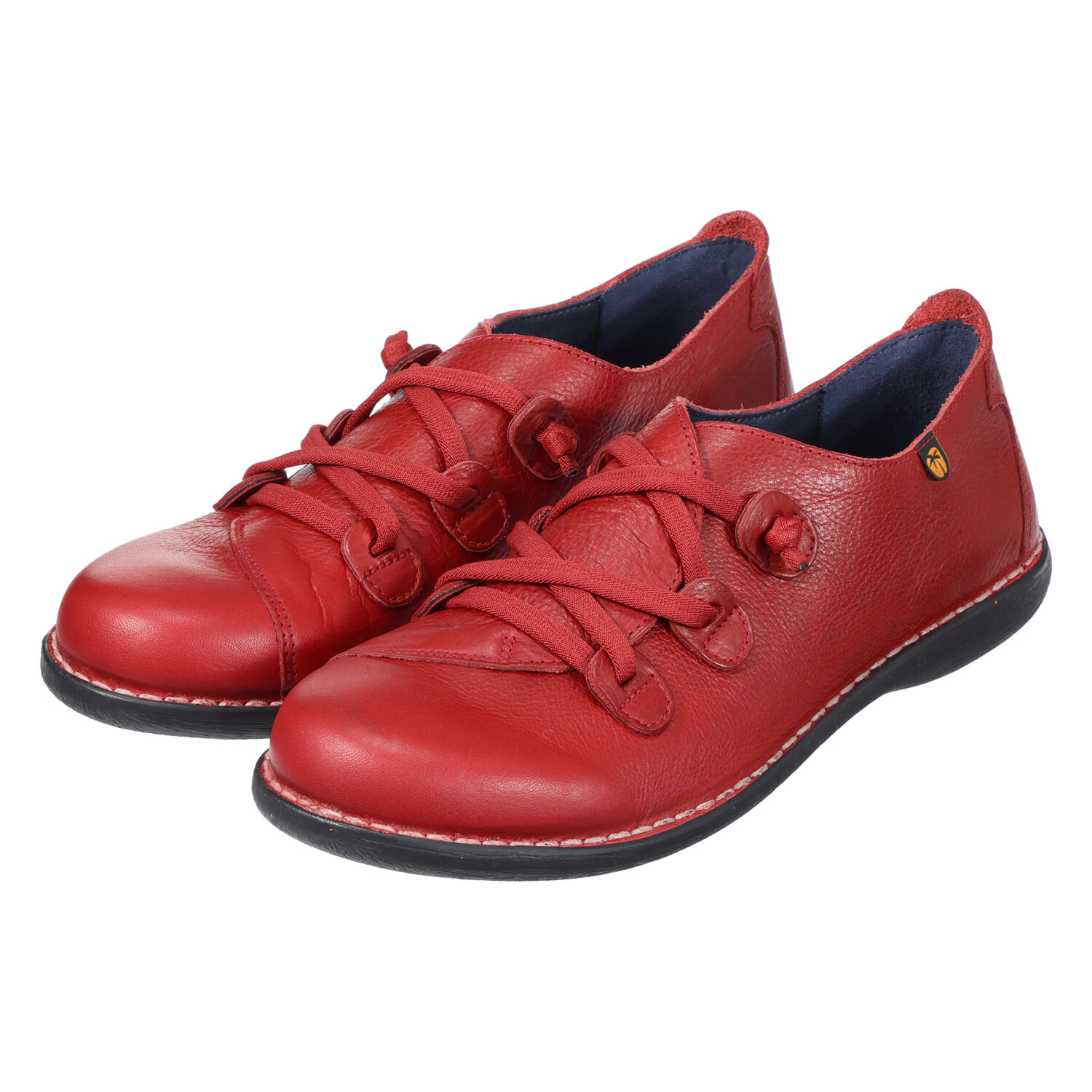 ジャングラ ＜スペイン製＞ 着脱簡単 牛革レースアップシューズ