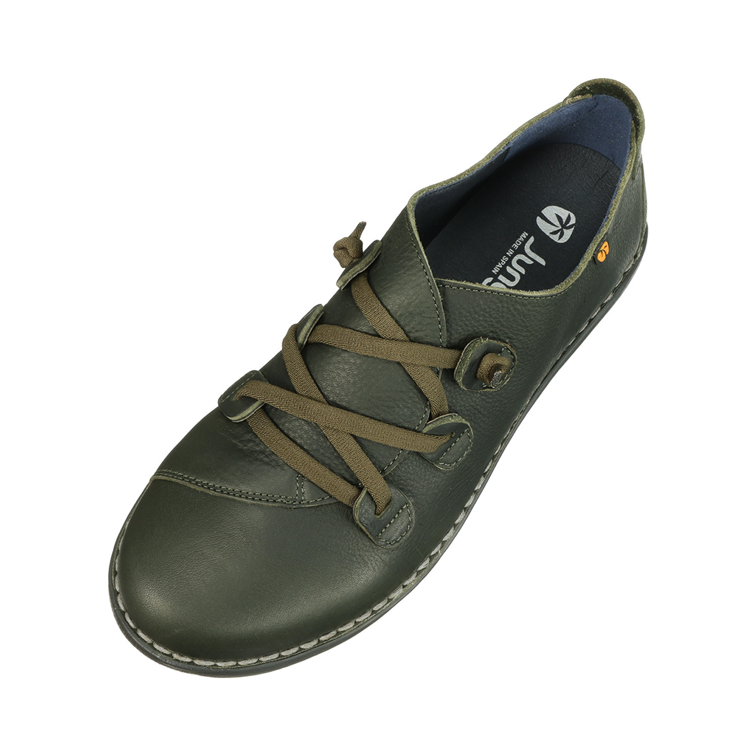 ジャングラ ＜スペイン製＞ 着脱簡単 牛革レースアップシューズ