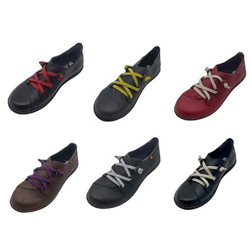 ジャングラ ＜スペイン製＞ 着脱簡単 牛革レースアップシューズ