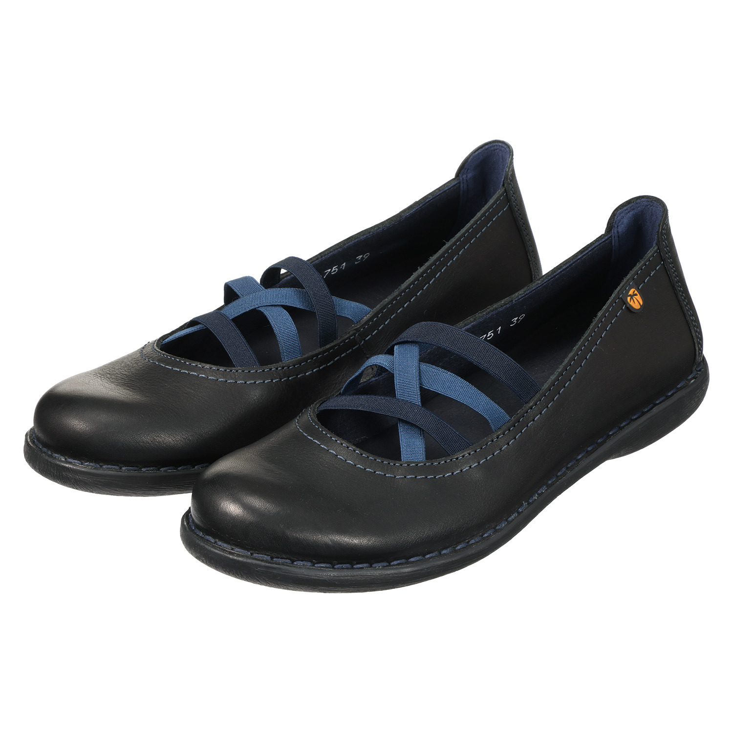 ジャングラ ＜スペイン製＞ 着脱簡単 牛革カジュアルシューズ