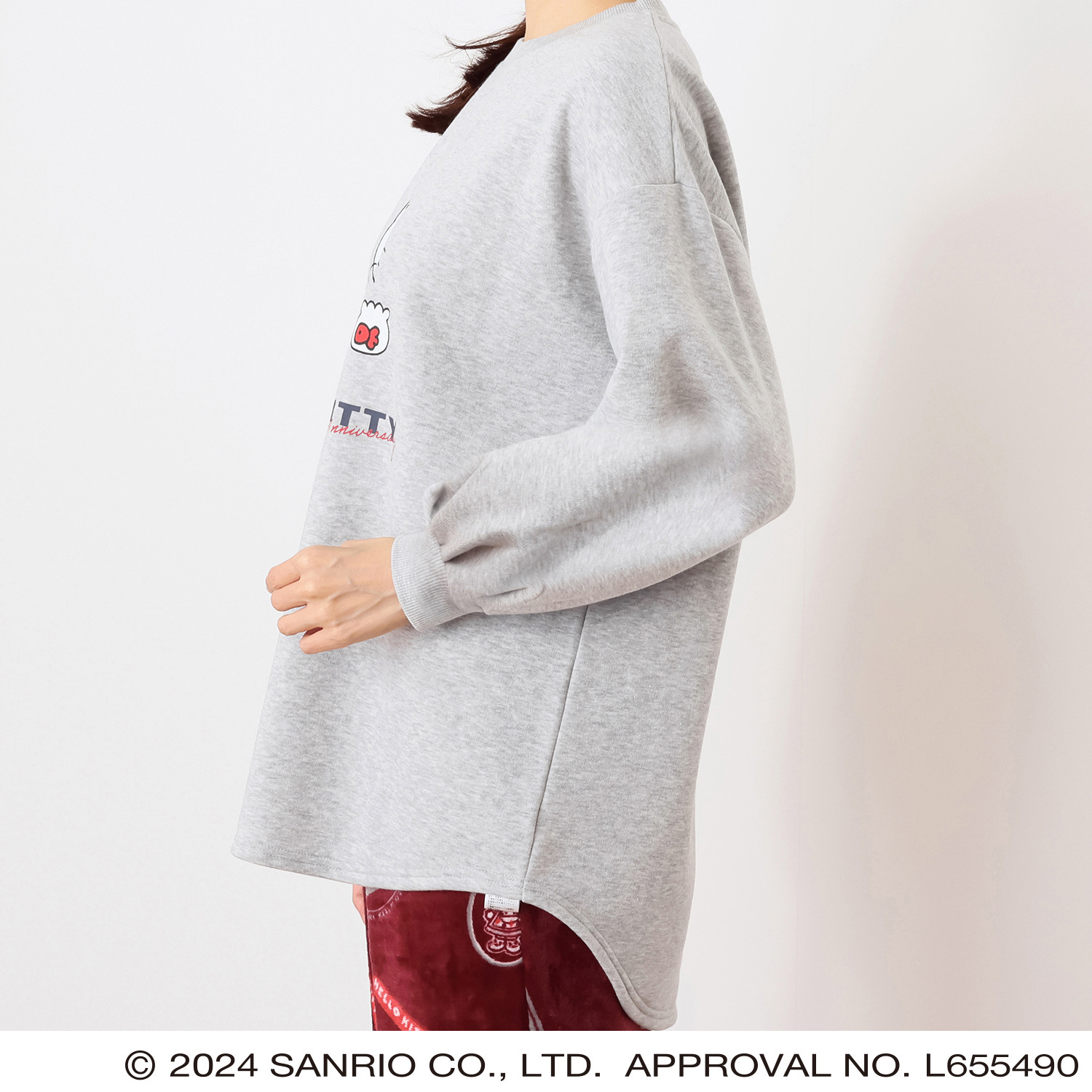 ハローキティ ５０周年アニバーサリー スペシャルデザイン ルームウェア上下セット