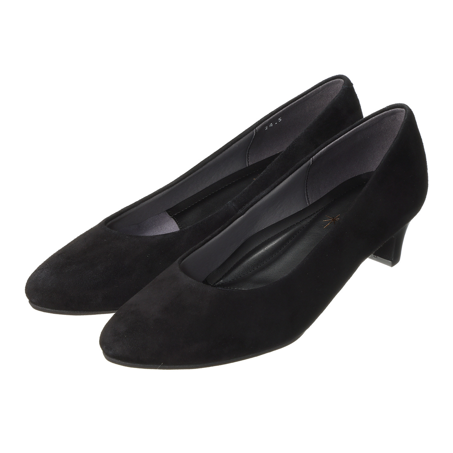 シェルシェエトワール メイドイン東京 はっ水 レザー柔らか仕立て ４ｃｍヒール あか抜けパンプス