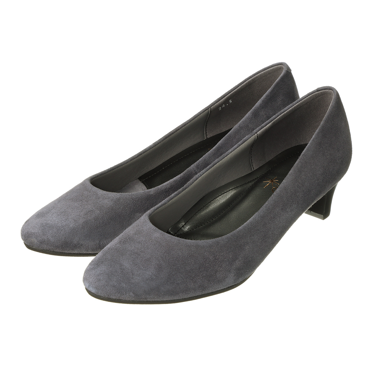 シェルシェエトワール メイドイン東京 はっ水 レザー柔らか仕立て ４ｃｍヒール あか抜けパンプス