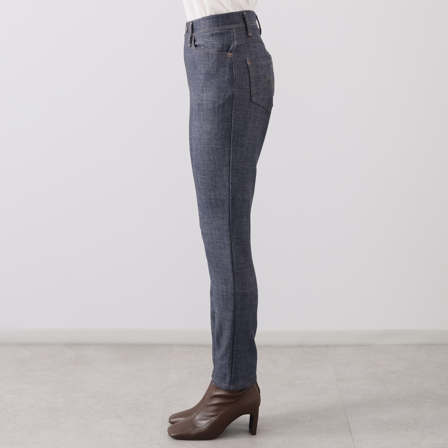 ニーイチマル　ボブソン ハイテンション 裏起毛スキニーパンツ