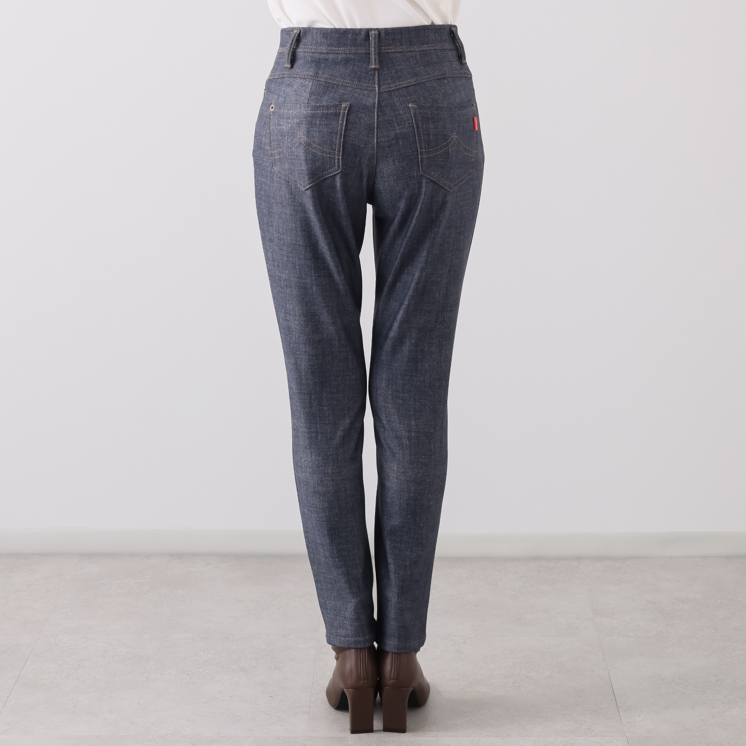 ニーイチマル　ボブソン ハイテンション 裏起毛スキニーパンツ