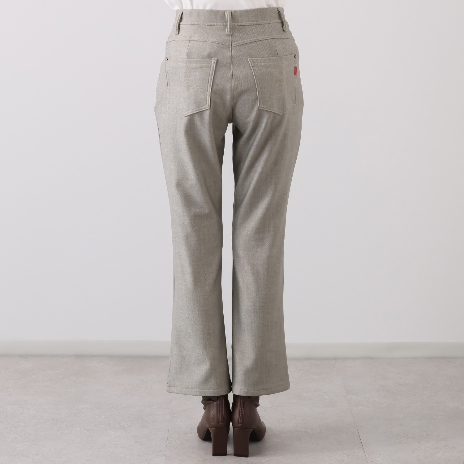 ニーイチマル　ボブソン ハイテンション 裏起毛ベルボトムパンツ