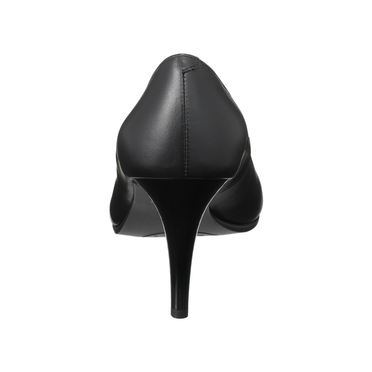 シェルシェエトワール メイドイン東京 はっ水 牛革柔らか仕立て あか抜け８ｃｍヒール プレーンパンプス