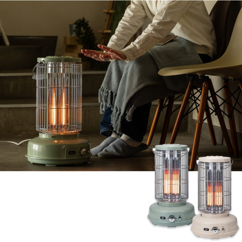 クラシックデザインが魅力　わずか０．２秒で発熱！　足元をしっかりと温める　アラジン　グラファイト　フレームヒーター　ＡＥＨ−ＧＦ８０Ａ