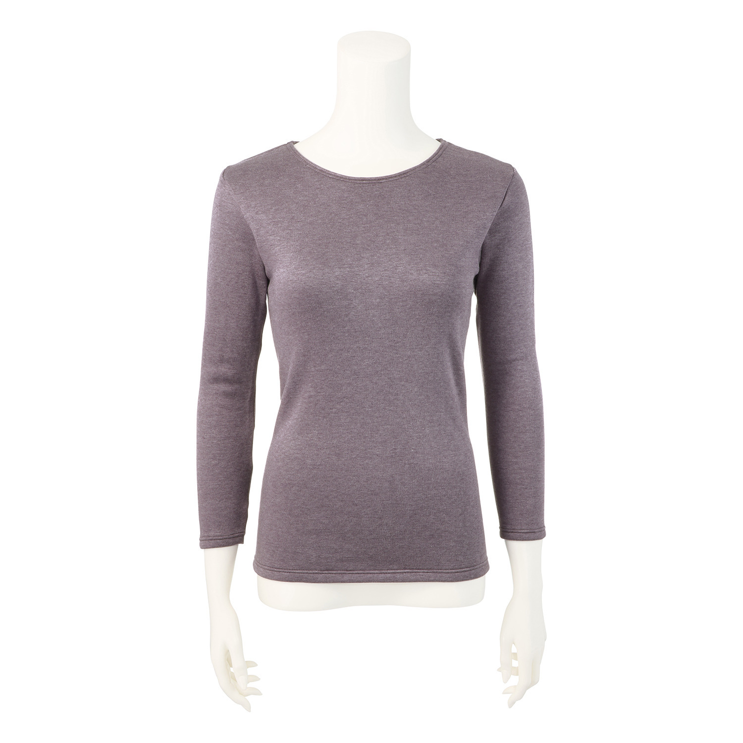 肌ごころ 寒い日はこれ！ 神・極衣（Ｒ）使用 ストレッチ裏起毛 八分袖インナー