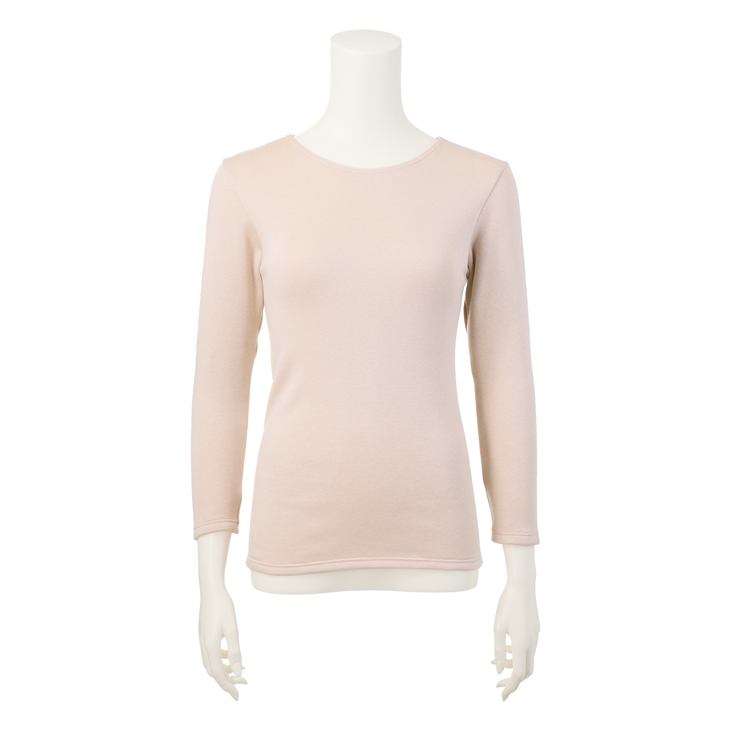 肌ごころ 寒い日はこれ！ 神・極衣（Ｒ）使用 ストレッチ裏起毛 八分袖インナー