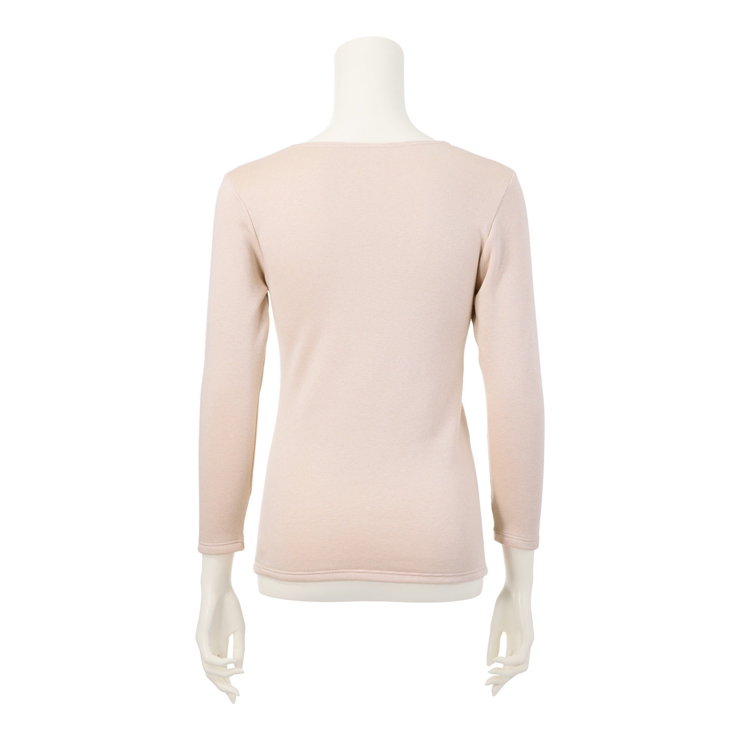 肌ごころ 寒い日はこれ！ 神・極衣（Ｒ）使用 ストレッチ裏起毛 八分袖インナー