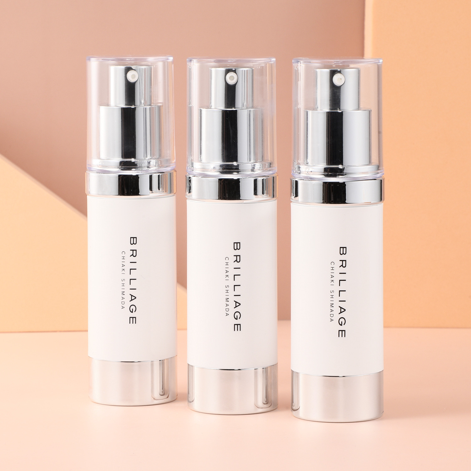 ブリリアージュ なめらかでキメの整った ツヤ肌を演出！ スキン　プライマー ＵＶ　プロテクター フェイス＆ボディ ３本セット