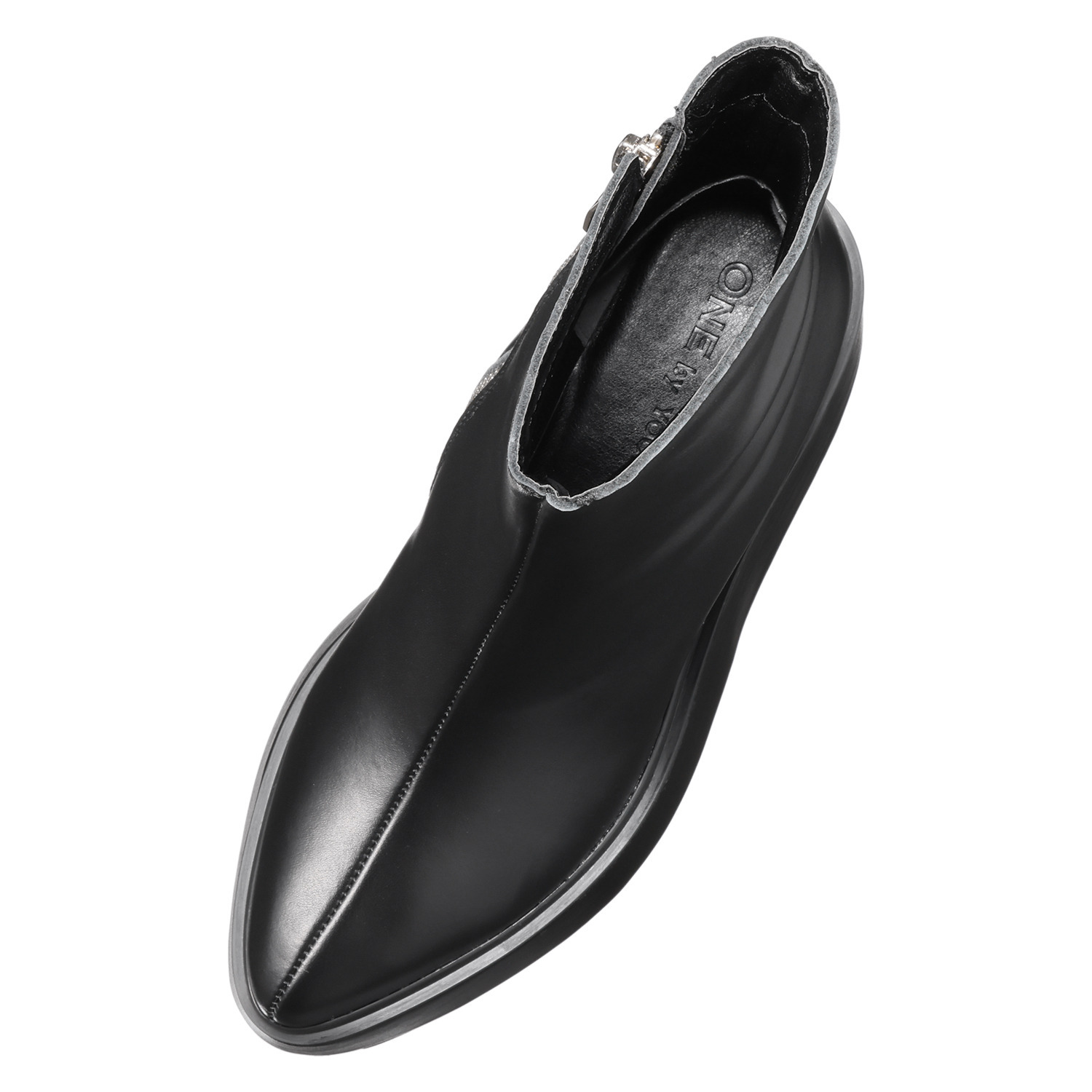 ワン　バイ ヨーコモリモト 大人のおしゃれが完成する モードにスタイルアップ デザインショートブーツ