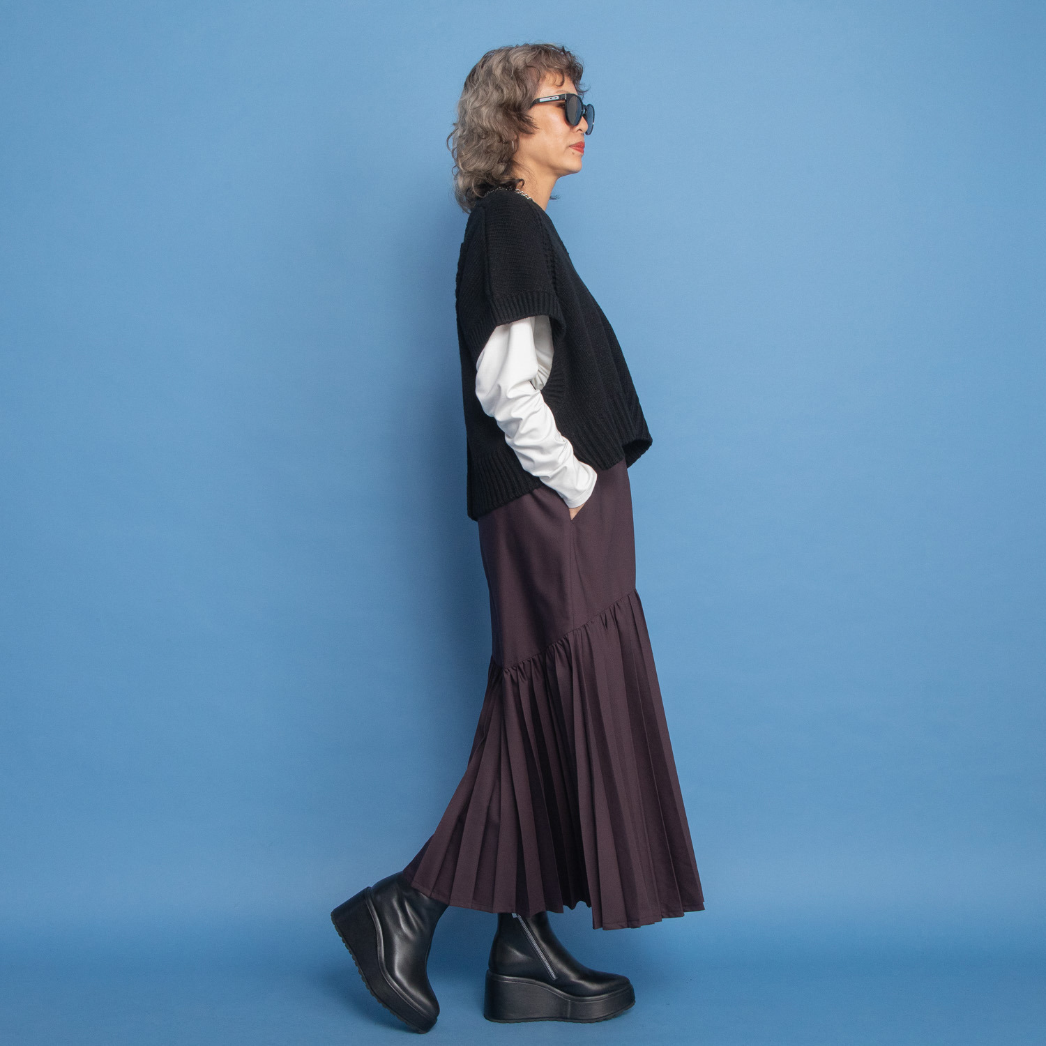 ワン　バイ ヨーコモリモト 大人のおしゃれが完成する モードにスタイルアップ デザインショートブーツ