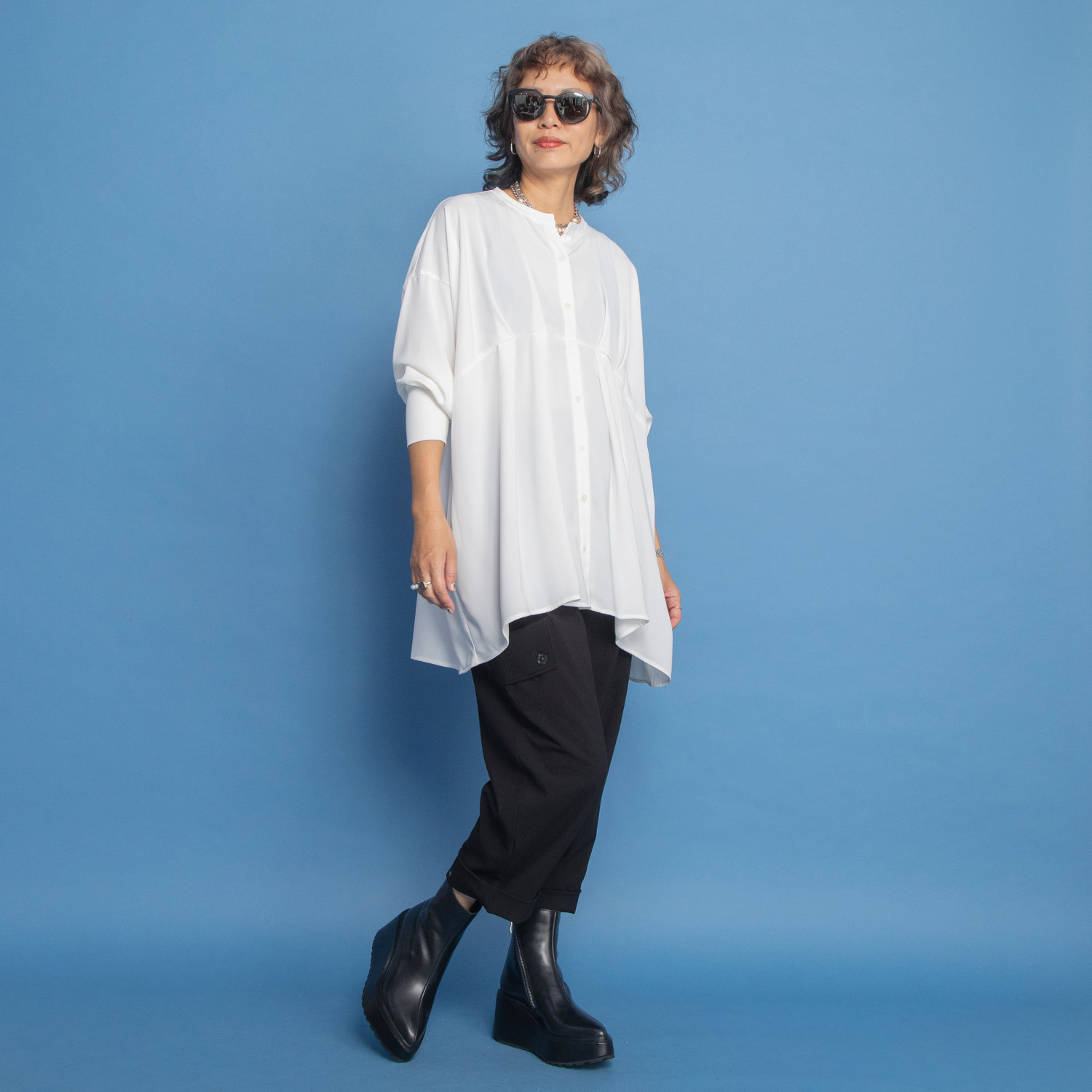 ワン　バイ ヨーコモリモト 大人のおしゃれが完成する モードにスタイルアップ デザインショートブーツ