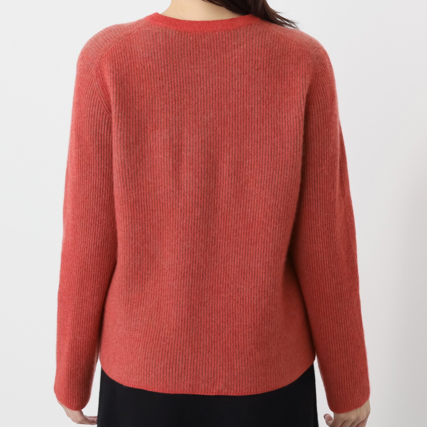 ナチュラム 内モンゴル産 カシミヤ１００％ しっかりとした肉感の ニットカーディガン