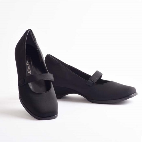 ミスキョウコ 日本製　はっ水 楽ちんフォーマルパンプス