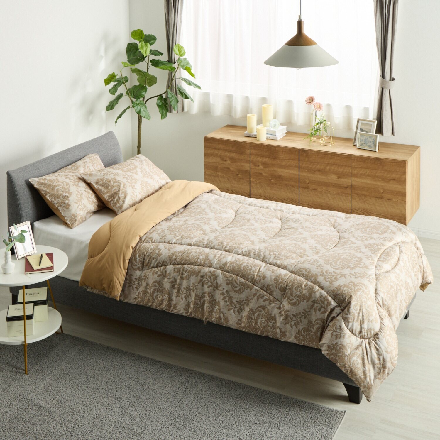 モリリン あったかふわもち♪ ほこりが出にくい カーボンテック 掛けふとん＜シングル＞