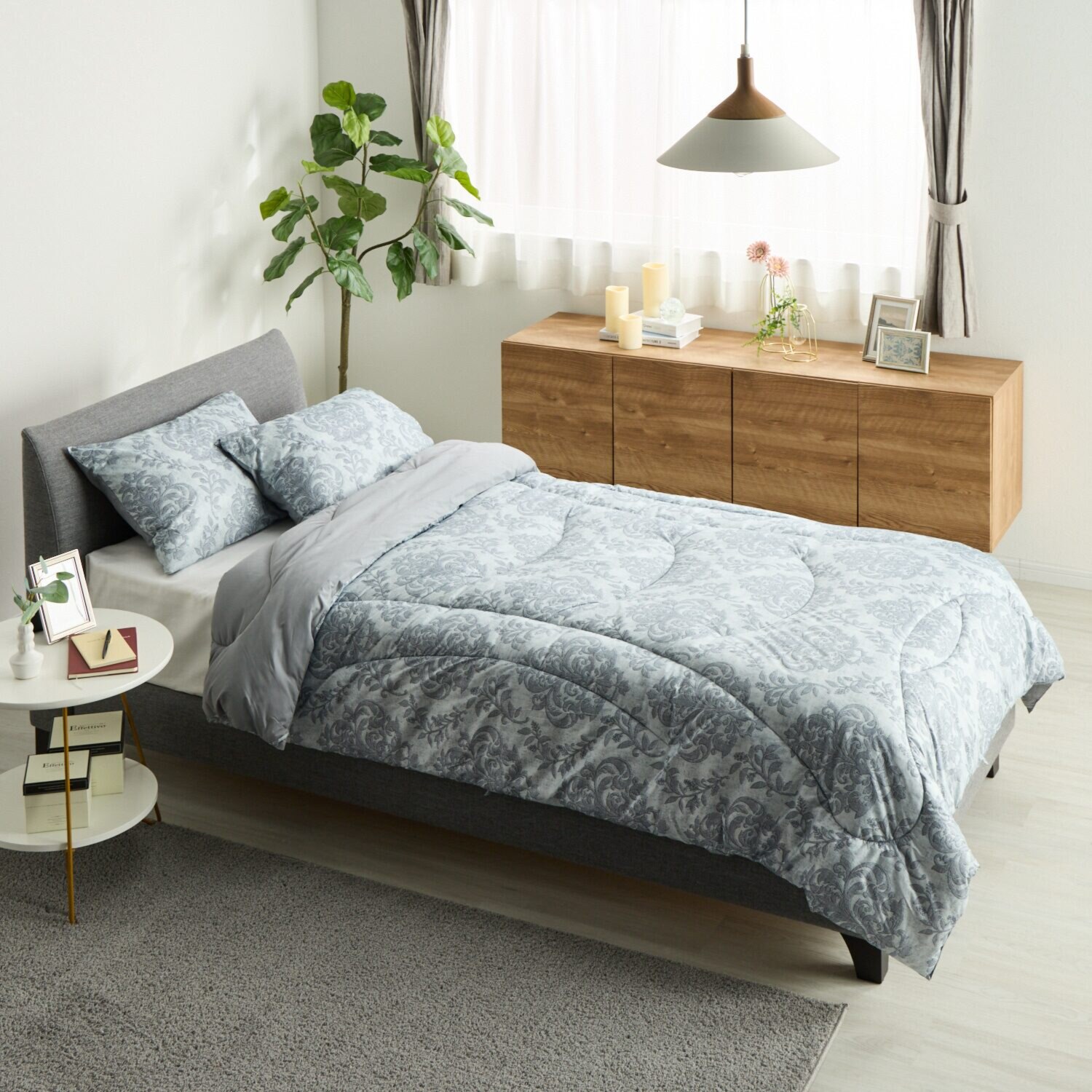 モリリン あったかふわもち♪ ほこりが出にくい カーボンテック 掛けふとん＜シングル＞