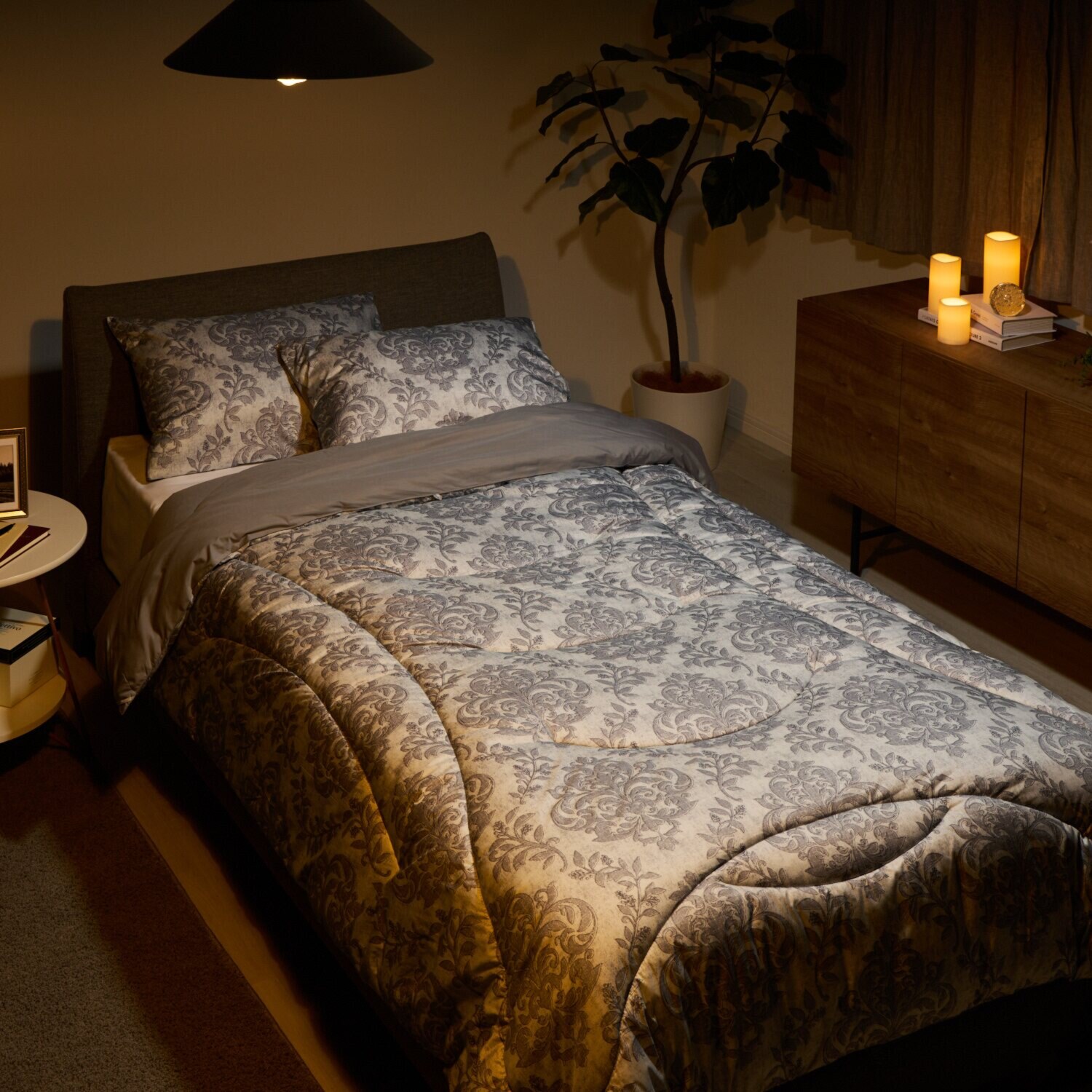 モリリン あったかふわもち♪ ほこりが出にくい カーボンテック 掛けふとん＜シングル＞