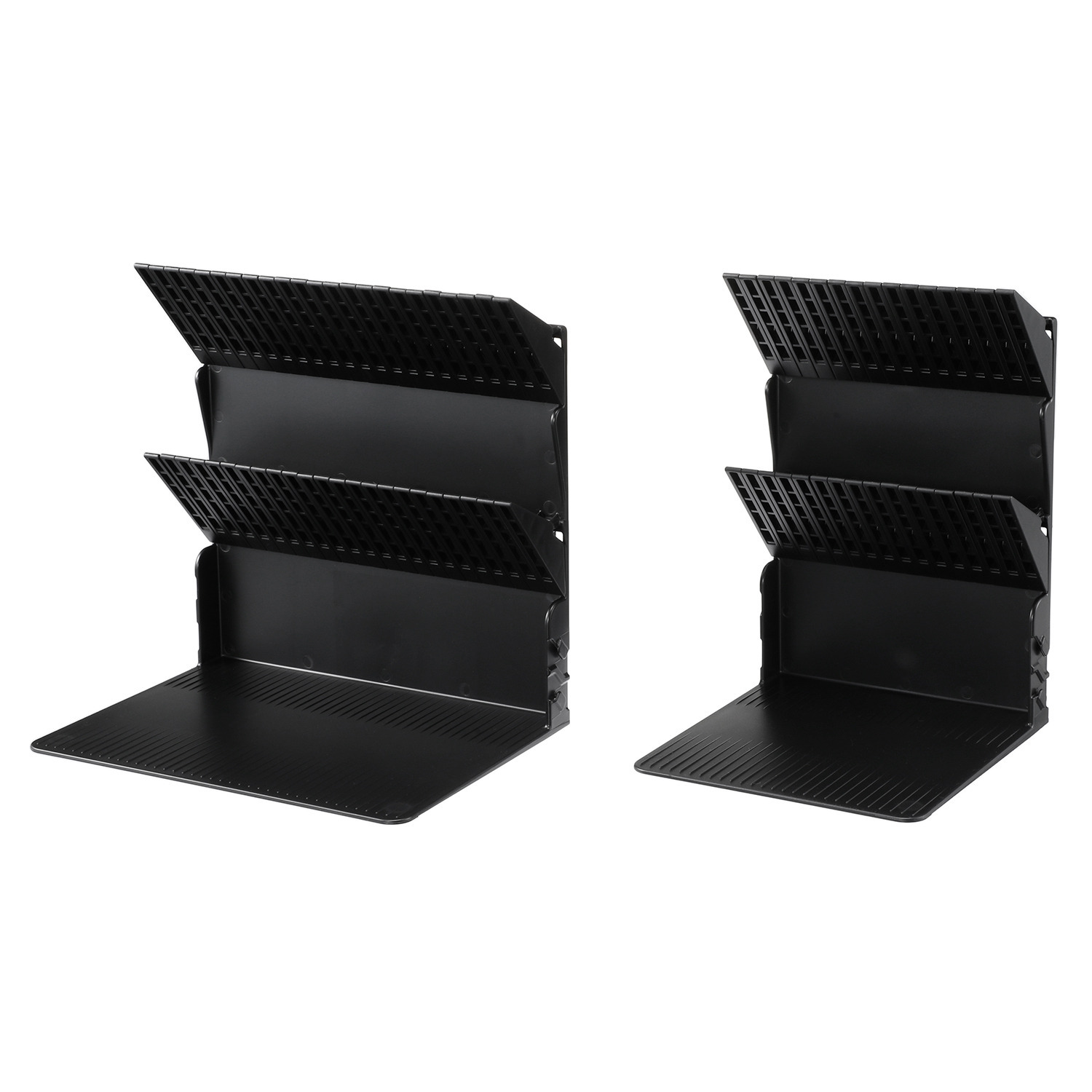 リヒトラブ １冊でも倒れない ブックスタンド 雑誌対応サイズ ２種２個セット 