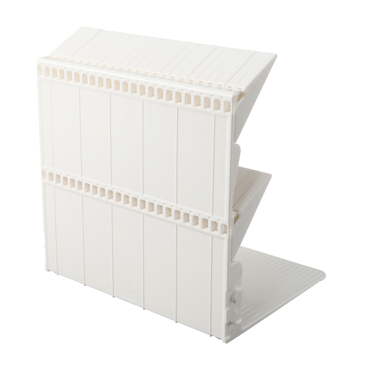 リヒトラブ １冊でも倒れない ブックスタンド 雑誌対応サイズ ２種２個セット 