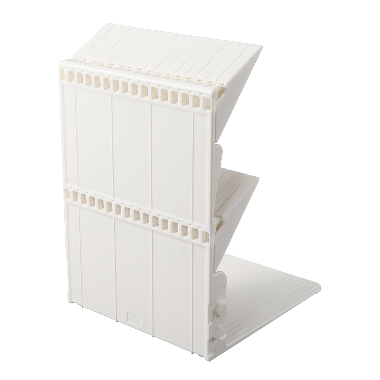 リヒトラブ １冊でも倒れない ブックスタンド 雑誌対応サイズ ２種２個セット 