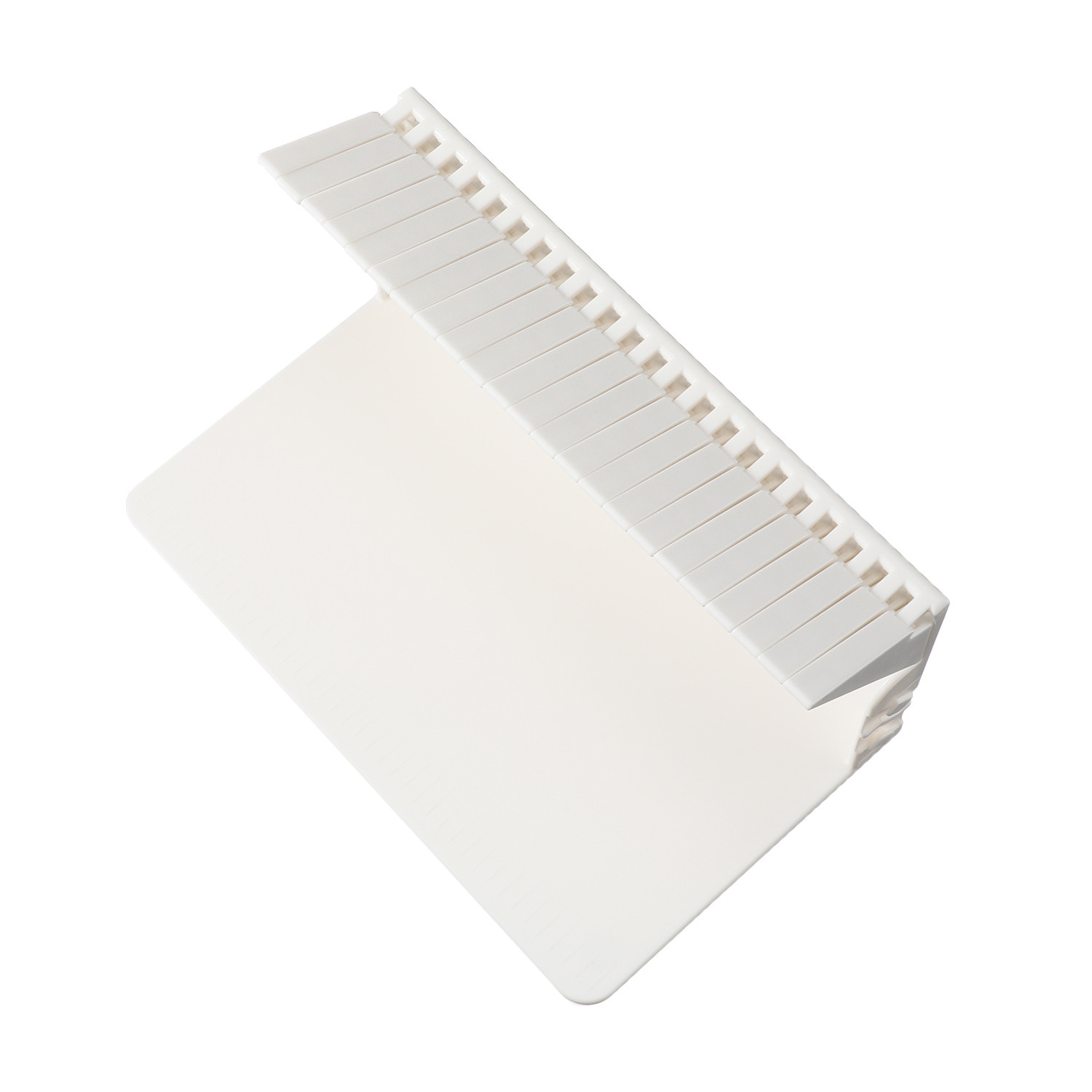 リヒトラブ １冊でも倒れない ブックスタンド 文庫本対応サイズ ２種４個セット