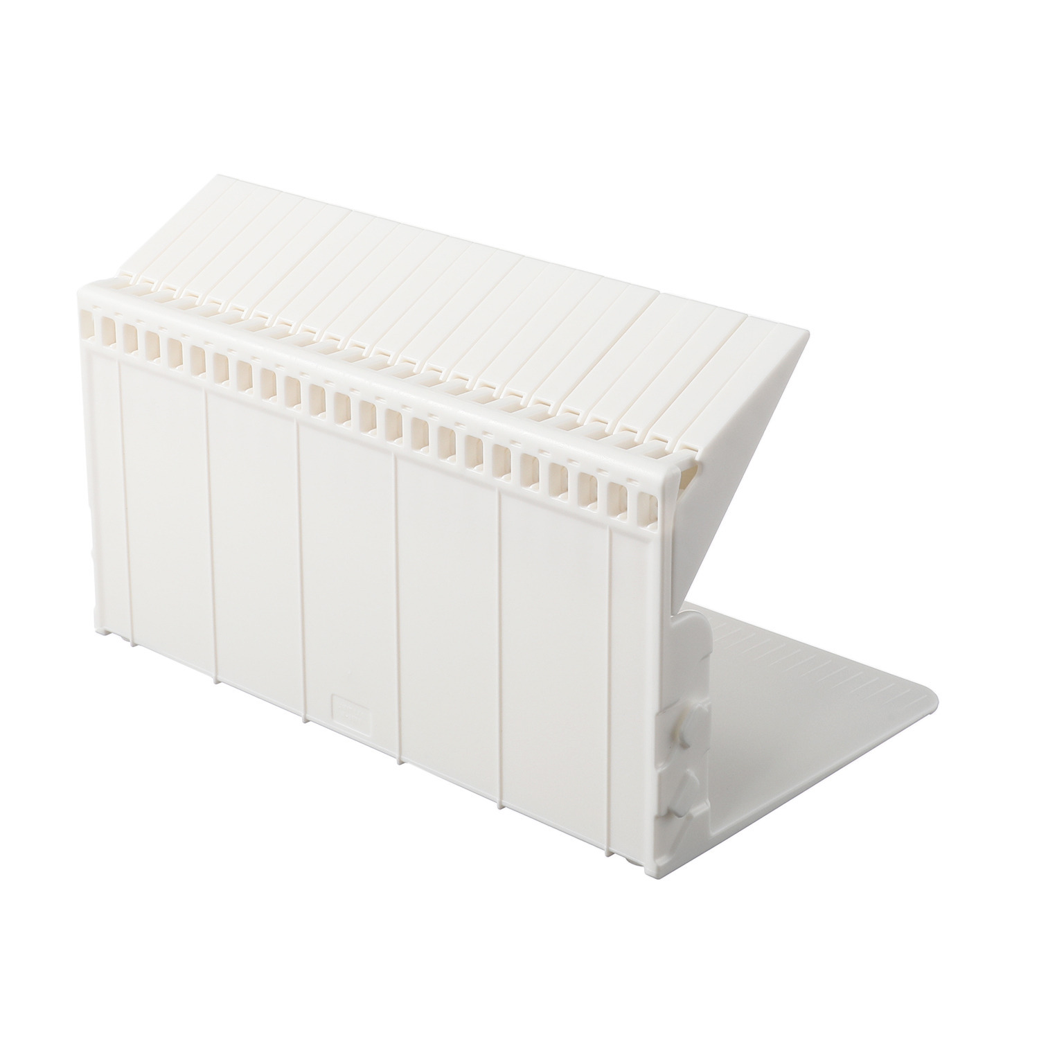 リヒトラブ １冊でも倒れない ブックスタンド 文庫本対応サイズ ２種４個セット