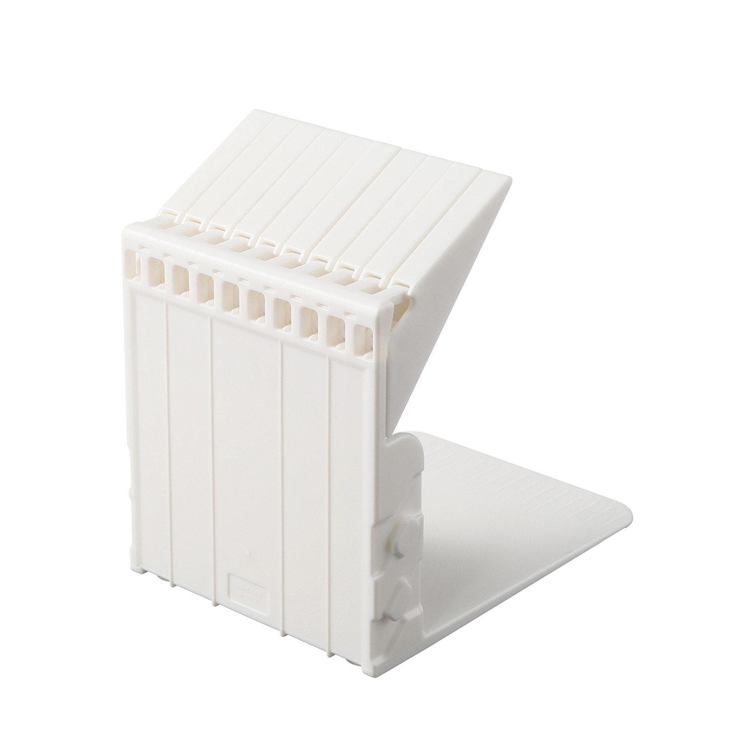 リヒトラブ １冊でも倒れない ブックスタンド 文庫本対応サイズ ２種４個セット