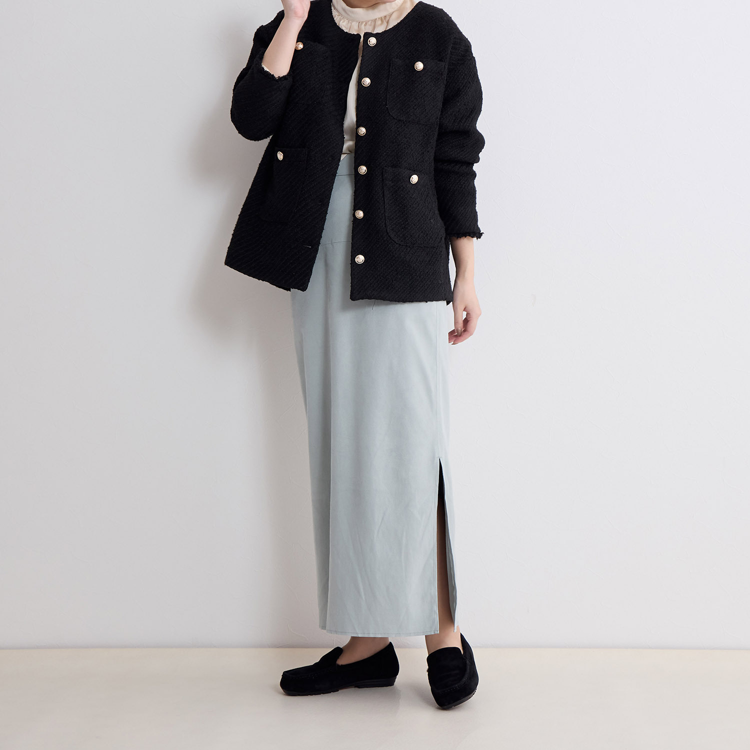 卑弥呼 はっ水シープレザー ＮＥＷ フレキシブルライトソール ふわふわモカシン