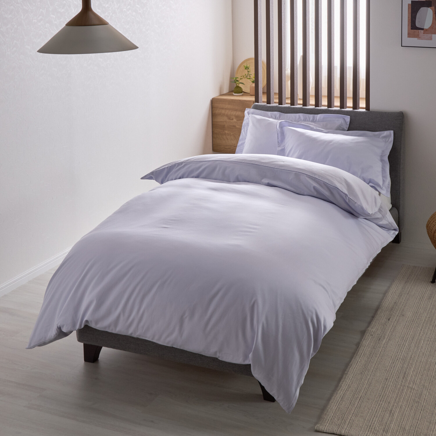 ｎｉｓｈｉｋａｗａ　西川 コットン１００％サテン 掛けふとんカバー ＜シングル＞