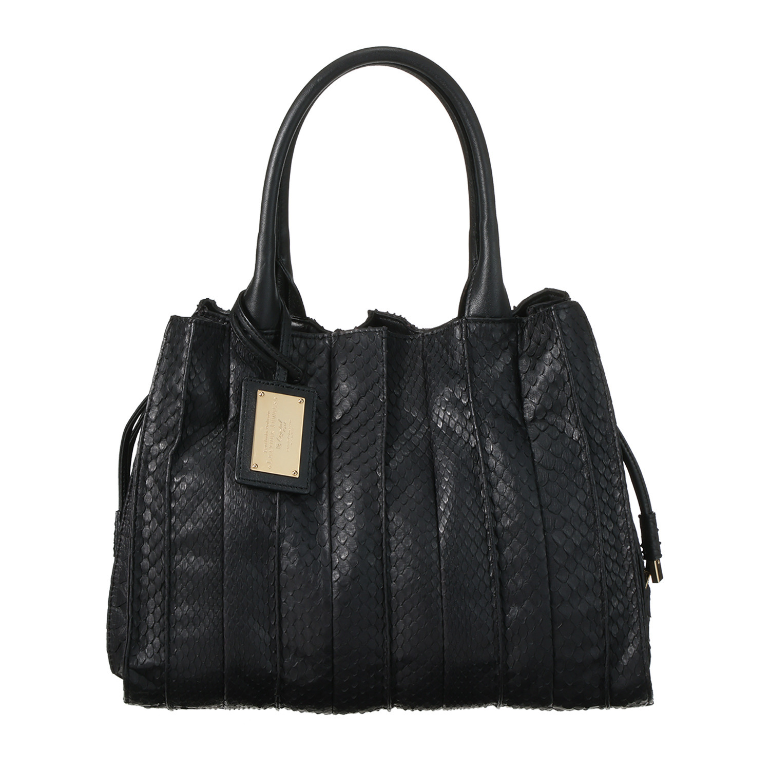 レザージュエルズ ギャレリア　ココリュクス カラーはお任せ！ エキゾチックレザー バッグ＆ウォレット ２点セット