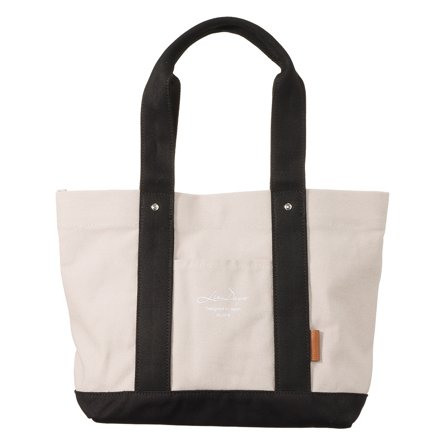 リズデイズ キャンバス ロングハンドル トートバッグ