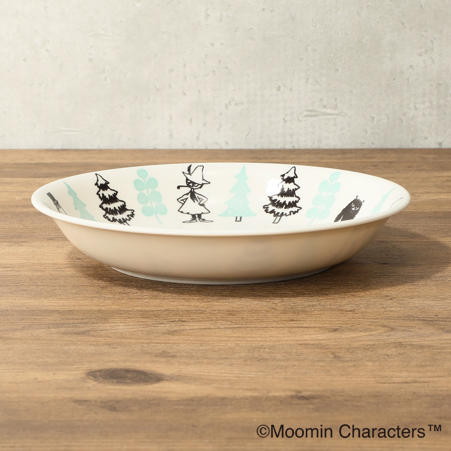 ムーミン ムーミンバレーシリーズ 日本製 パスタプレート４枚セット