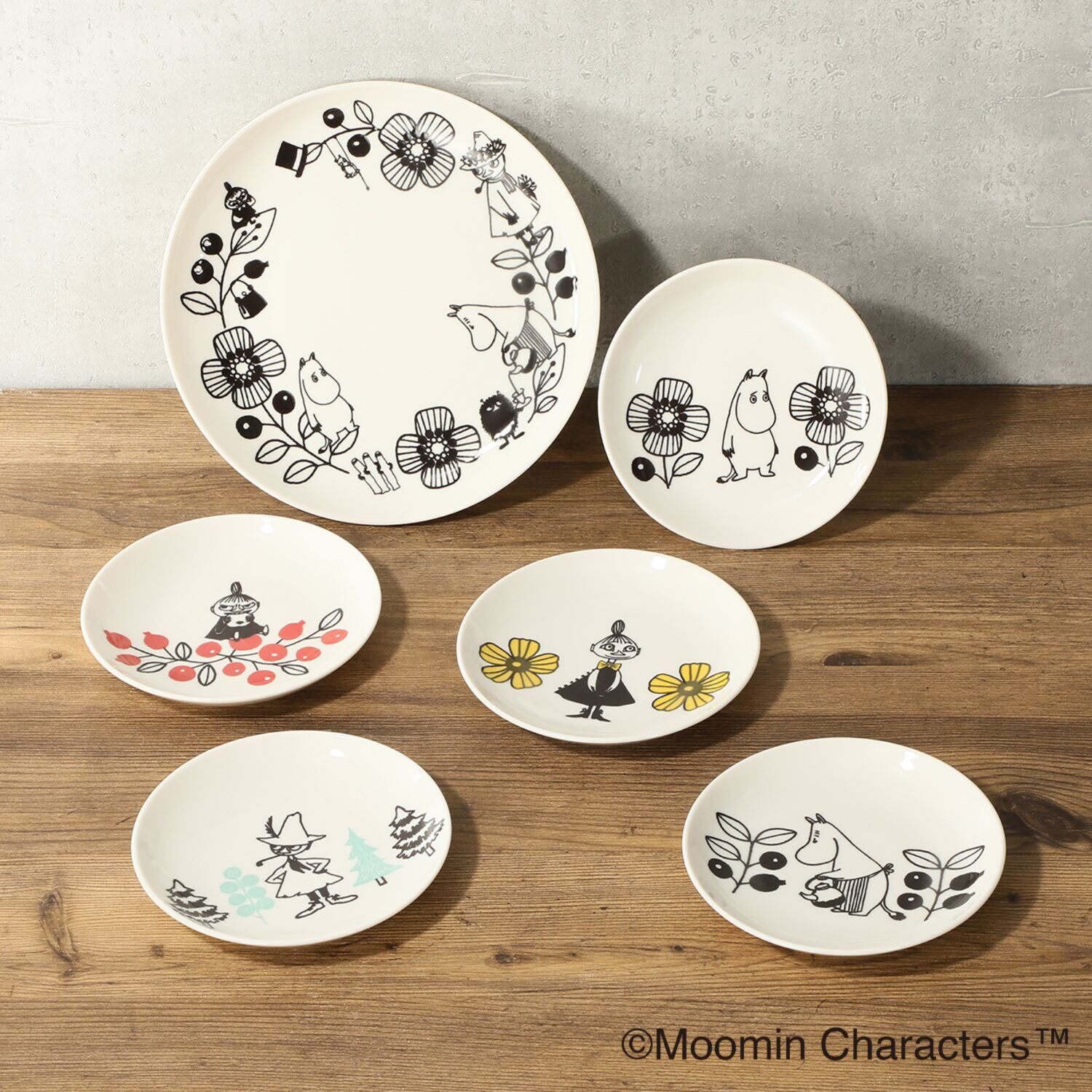 ムーミン ムーミンバレーシリーズ 日本製 ベリーセット６点