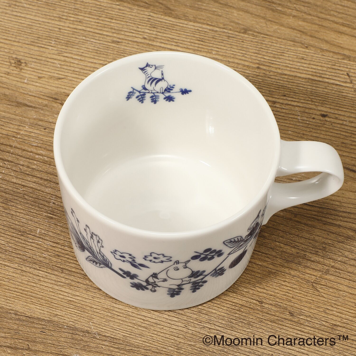 ムーミン 日本製ペアマグセット 北欧ブルーデザイン