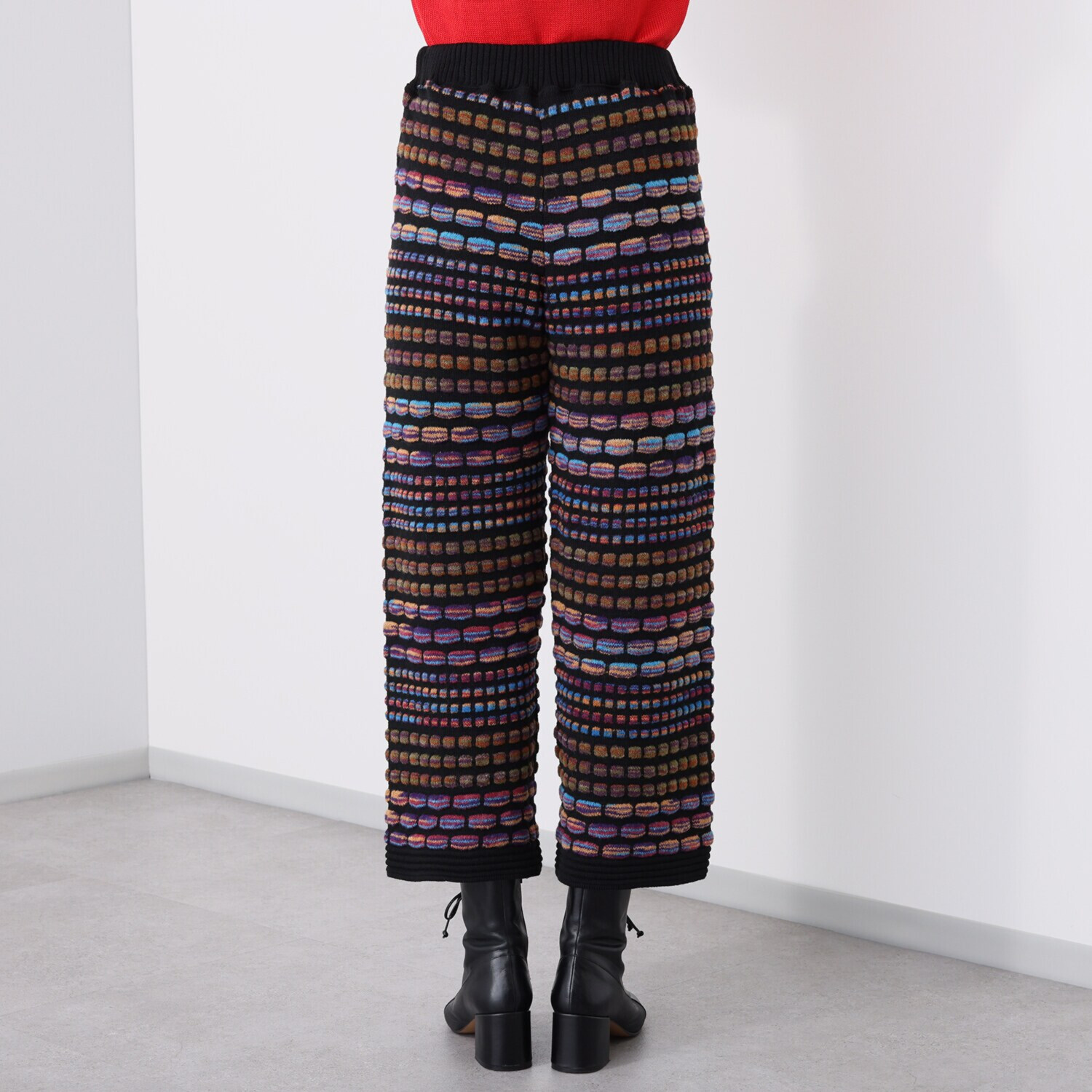 ダリュ　リファインド カラフルブロック柄 パンツ