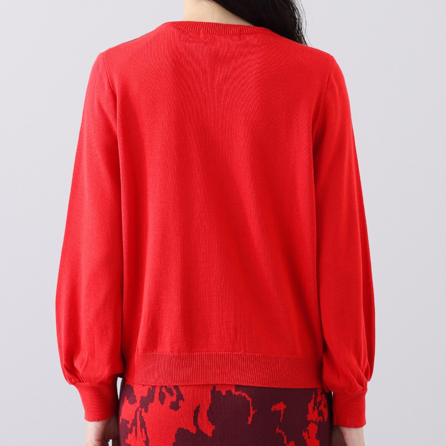 ダリュ　リファインド ジャガードニット カーディガン