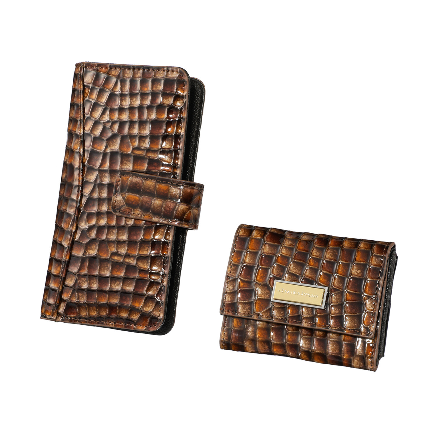 レザージュエルズ ギャレリア　ココリュクス イタリアンステンドレザー スマホケース＆ スモールウォレット