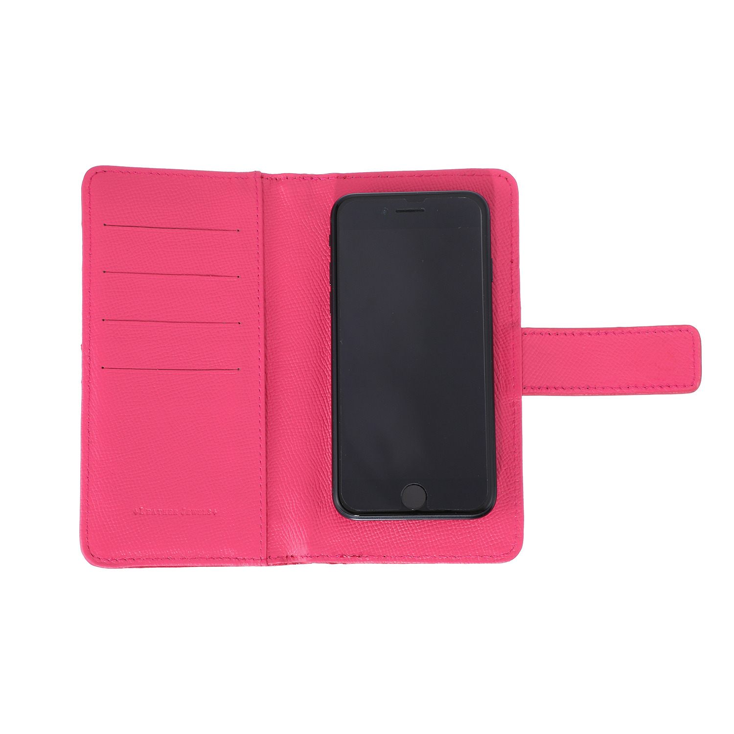 レザージュエルズ ギャレリア　ココリュクス イタリアンステンドレザー スマホケース＆ スモールウォレット