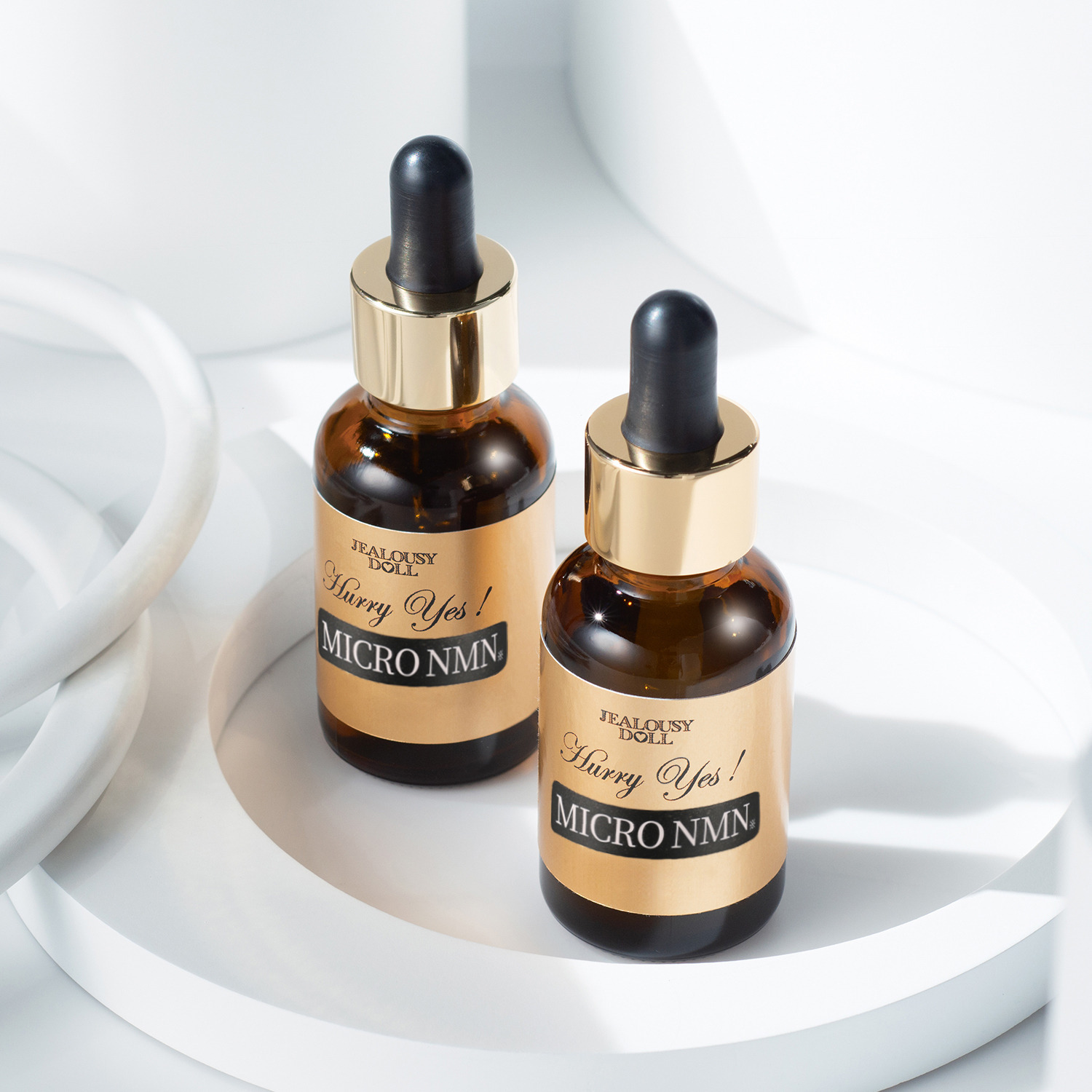 ジェラシードール ハリ先進成分ＮＭＮ （ニコチンアミド モノヌクレオチド）配合 徹底ハリツヤケア美容液 ハリー・イエス！ マイクロＮＭセラム ２本セット 