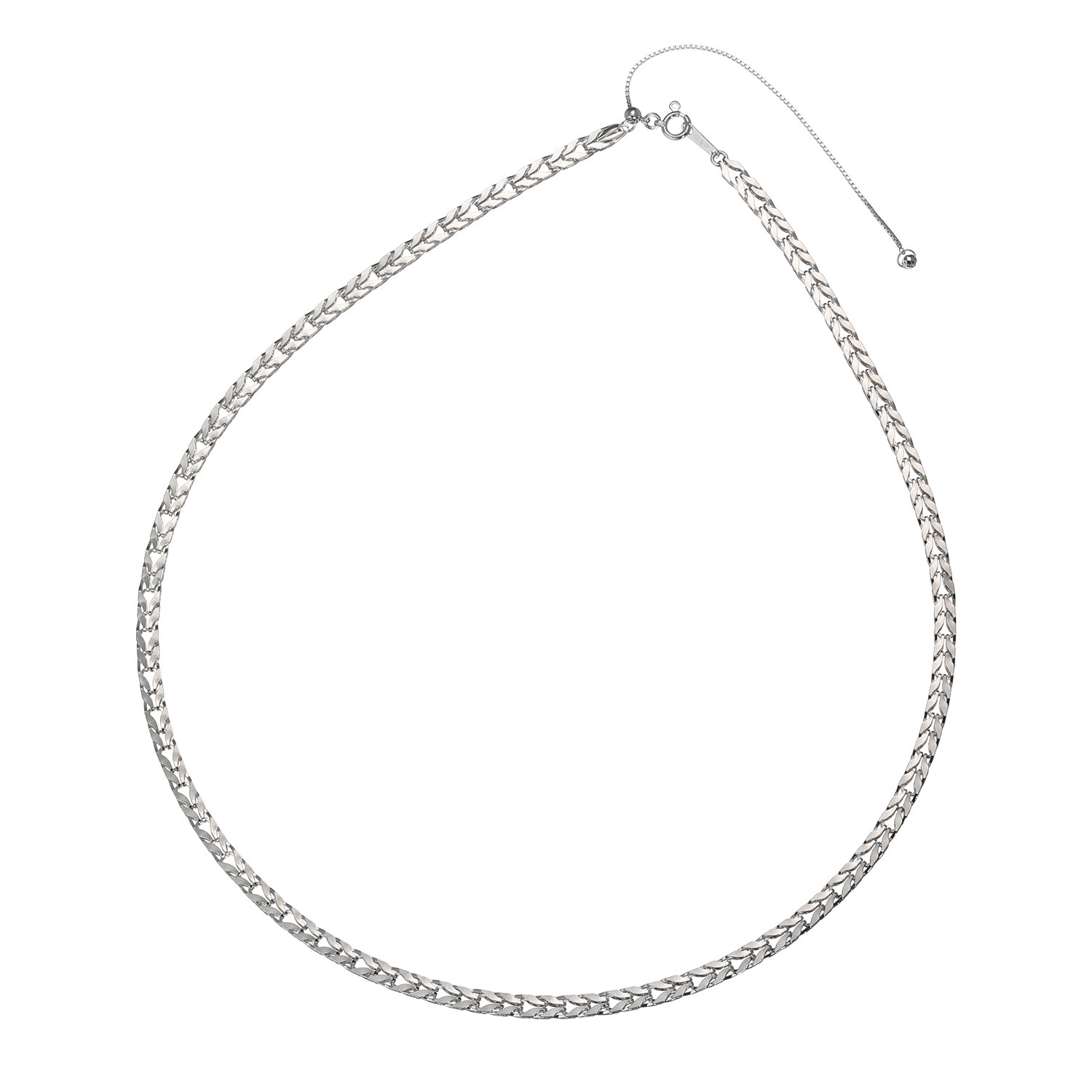 ラ・ピュア　バイ チェーンクリエイト 純プラチナ　９．８ｇＵＰ ムーンローレル リバーシブルネックレス