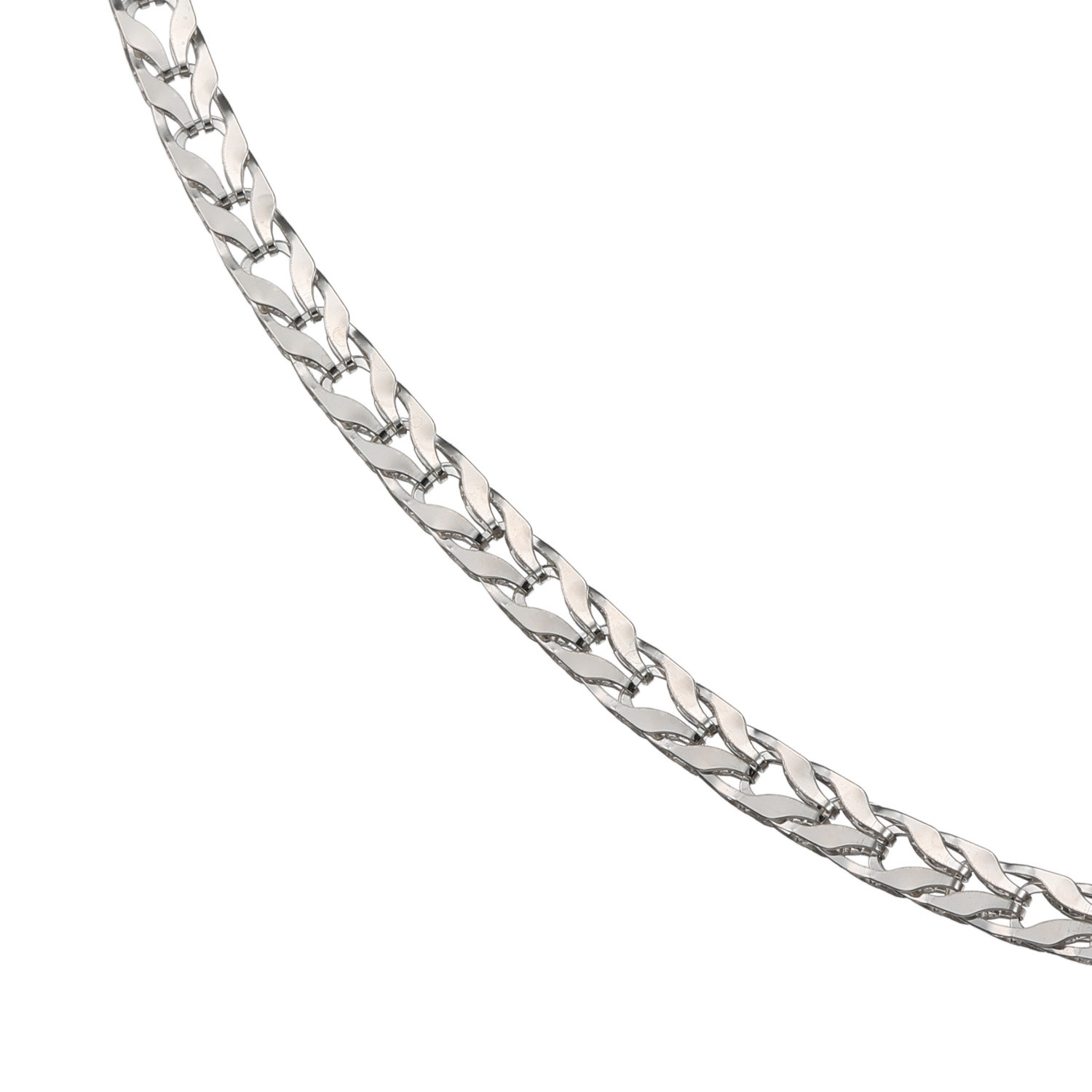 ラ・ピュア　バイ チェーンクリエイト 純プラチナ　９．８ｇＵＰ ムーンローレル リバーシブルネックレス