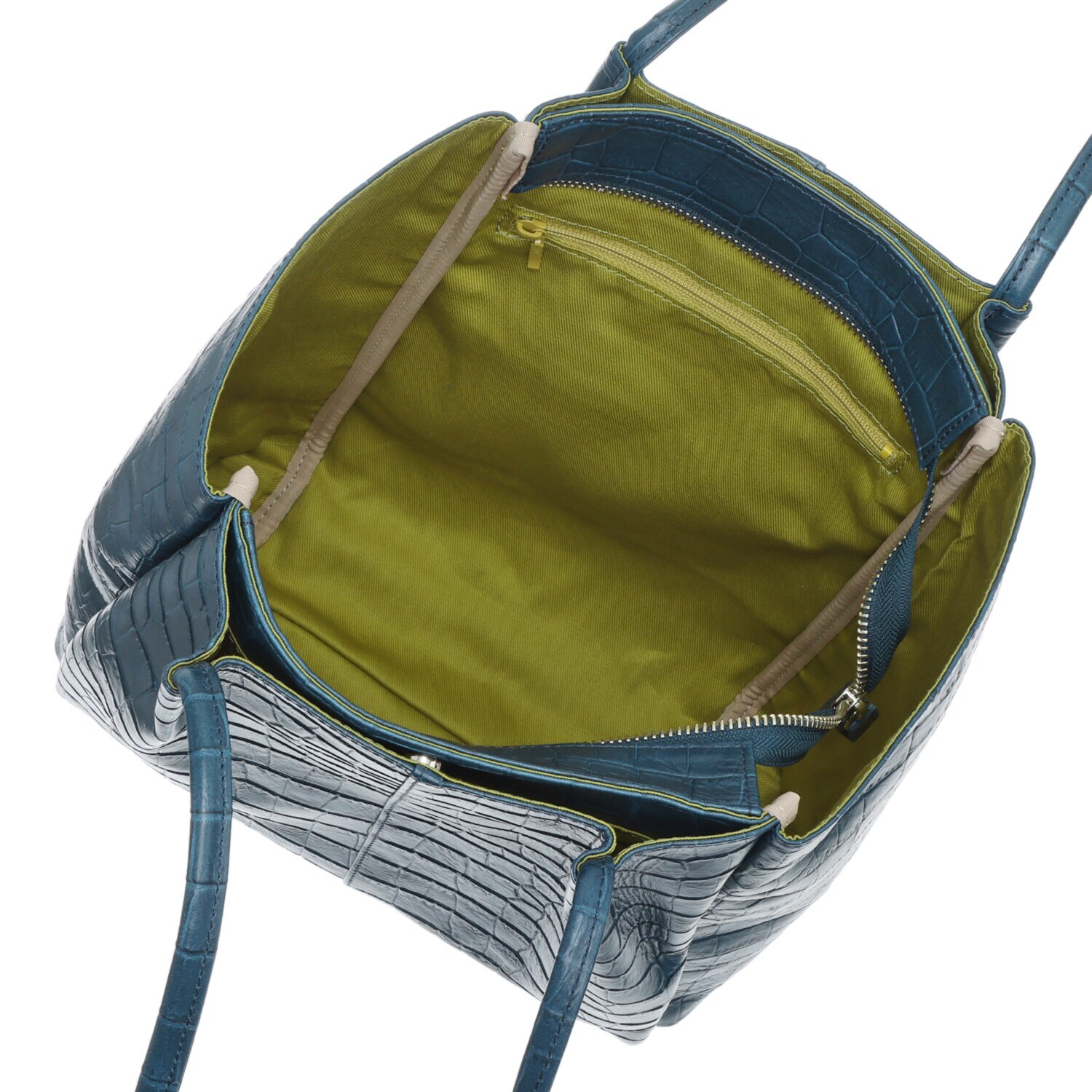 オリタタ ＜日本製＞ 牛革クロコダイル型押し トートバッグ